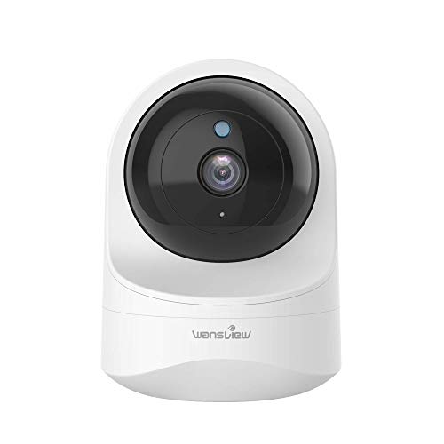 Wansview ネットワークカメラ1080P 200万画素 WiFi IPカメラ ワイヤレス屋内カメラ 防犯/監視カメラ ペットカメラ ベビーモニター ベビー/老人/ペット見守り 動体検知 双方向音声 暗視撮影 警報通知