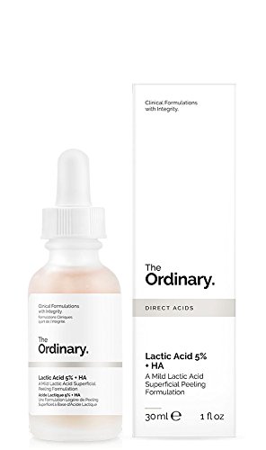 The Ordinary Lactic Acid 5% + has 2%