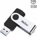 Netac USBメモリ 128GB USB 3.0 フラッシュドライブ 読み取り最大90MB/s 回転式 PC/ラップトップ/ PS4 / 外部ストレージデータ用のメモリースティック/コンピューター、ジャンプドライブ、ペンドライブ、写真/ビデオ用フォトスティック- U505 【Amazon.co.jp限定】