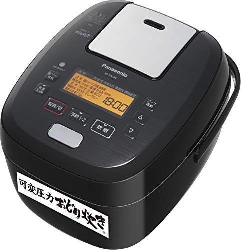 パナソニック 炊飯器 5.5合 可変圧力IH式 おどり炊き ブラック SR-PA109-K