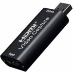 HDMI キャプチャーボード ビデオキャプチャーボード HDMI キャプチャー HDMI ゲームキャプチャ 超小型 USB2.0対応 1080p30Hz ゲーム実況生配信、画面共有、録画、ライブ会議に適用 UVC(USB Video Class)規格準拠 電源不要 日本語対応取説