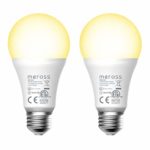 【Amazon Alexa認定】Meross WiFi スマートLED電球 E26 800lm 60W相当 電球色・昼白色対応 調光調色 RGB 1600万色 ハブ・ブリッジ不要 Alexa/Google Home 対応 MSL120JP-VC (2個入)