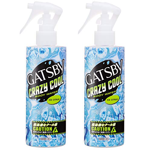 【Amazon.co.jp限定】 GATSBY(ギャツビー) クレイジークール ボディウォーター アイスシトラス 170ml×2本