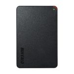 BUFFALO ミニステーション USB3.1(Gen1)/USB3.0用ポータブルHDD 2TB HD-PCFS2.0U3-BBA