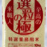 新米　令和元年産 特選業務用米 選粒の極【こしひかり主体】 10kg