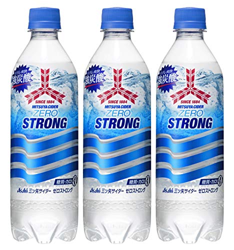 三ツ矢サイダー ゼロストロング 500ml×3本