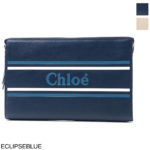 【8/11 9:59まで！ 50%OFFクーポン対象】クロエ Chloe ポーチ クラッチバッグ レディース ギフト プレゼント レザー 本革 chc19sp068a88 49z eclipseblue VICK【返品送料無料】【ラッピング無料】【190621】